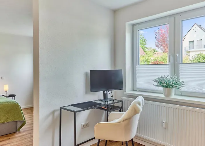 公寓 Modernes Studio-apartment In Toller Waldrand-lage *