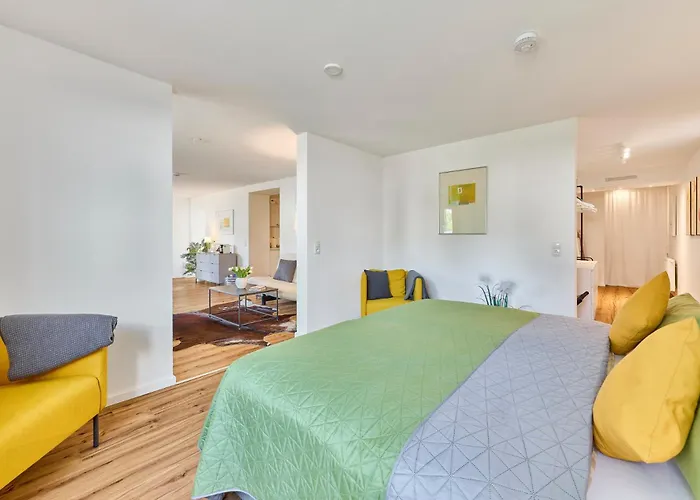 公寓 Modernes Studio-apartment In Toller Waldrand-lage 凯撒斯劳滕